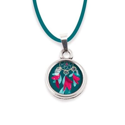 Children's Necklace Silver surgical stainless steel - Dream catcher