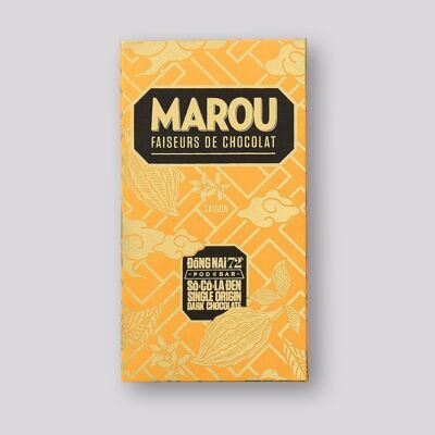 Barra de chocolate Dong Nai 72% GRAND CRU VIETNAM – 80g
