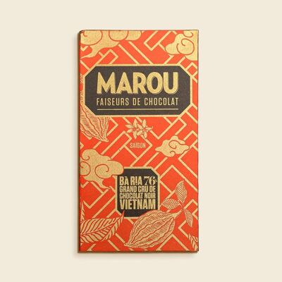 Barra de chocolate negro 76% Ba Ria GRAND CRU VIETNAM – 80g