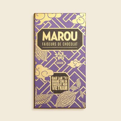 Barra de chocolate negro 70% Dak Lak GRAND CRU VIETNAM – 80g