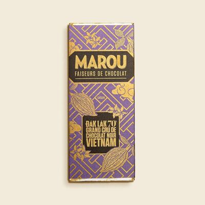 Mini barra de chocolate negro 70% Dak Lak GRAND CRU VIETNAM – 24g