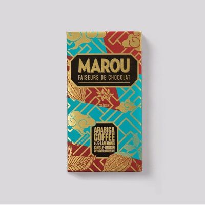 Dark chocolate bar Coffee Arabica Lam Dong 64% VIETNAM – 80g