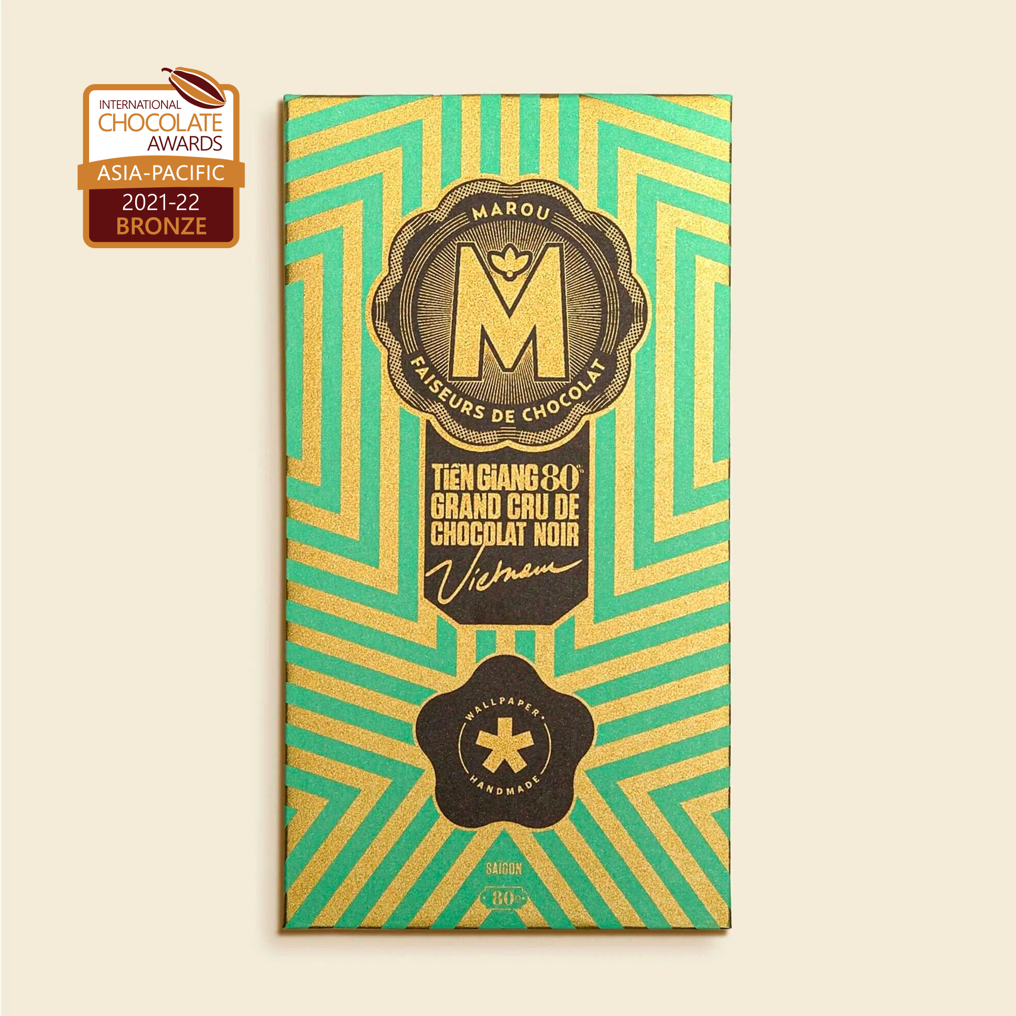 Rare Tien Giang 80% Dark Chocolate Tablet – 80g – Vietnam – Wallpaper* Magazine Edition