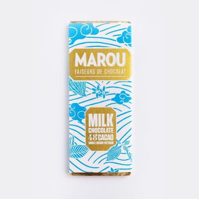 Mini milk chocolate bar 48% VIETNAM – 24g