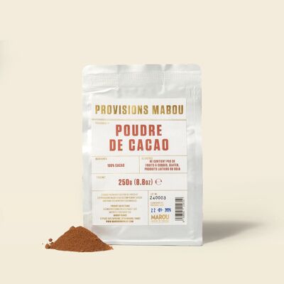 Cacao en polvo 100% VIETNAM en bolsa – 250g