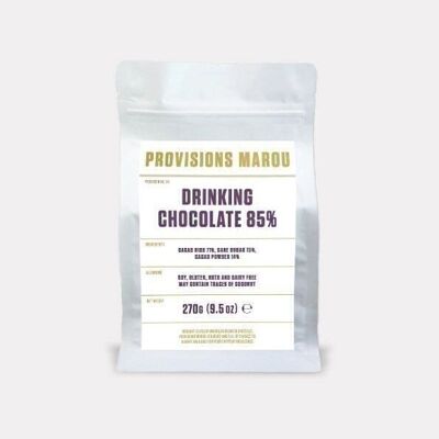 Trinkschokolade 85% im Beutel VIETNAM – 270g