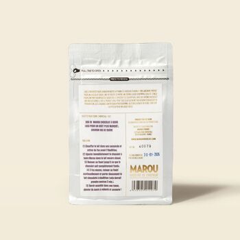 Chocolat noir à boire 85% en poche VIETNAM – 270g 3