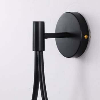 Lampe murale Klok ronde boule extérieur intérieur suspendre au mur 2