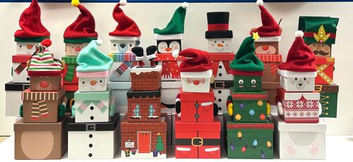 Christmas Stacking boxes