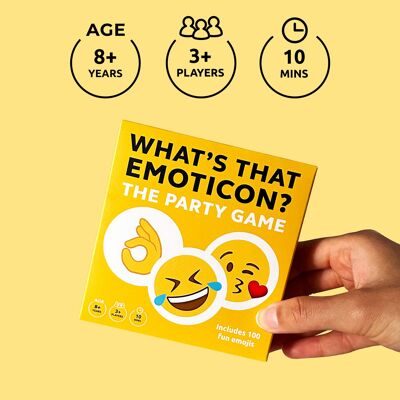 ¿Qué es ese emoticono? Juego de fiesta familiar