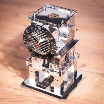 Kit de bricolage modèle mécanique Master of Time de la tour de l'horloge, 67 pièces 2