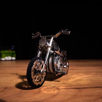 Roadway Fantasy Kit de bricolage de modèle mécanique de moto, 155 pièces 2