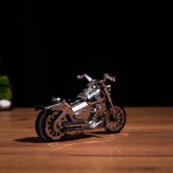Roadway Fantasy Kit de bricolage de modèle mécanique de moto, 155 pièces 4