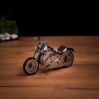 Roadway Fantasy Kit de bricolage de modèle mécanique de moto, 155 pièces 5