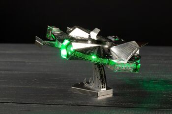 Nebula Scout Kit de bricolage de modèle électrique de vaisseau spatial, 74 pièces 5