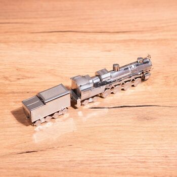 Kit de train DIY modèle statique Polar Steel SE, 19 pièces 5