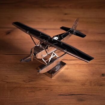 Kit de bricolage modèle mécanique Breeze Drifter d'avion Cessna 172, 81 pièces 5