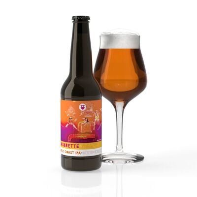 BDQ Beer Co. | Soubrette | West Coast IPA | 6% | 33cl bière