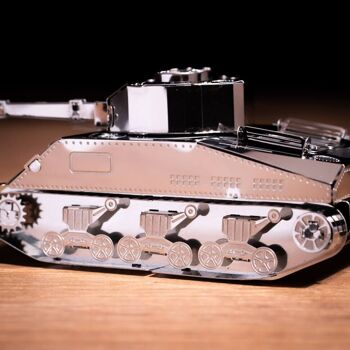 Kit de bricolage modèle M4 Sherman Static de réservoir, 44 pièces 5