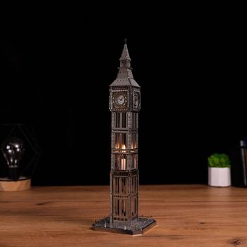 Kit de bricolage modèle mécanique de la grande cloche de la tour de l'horloge, 35 pièces 2
