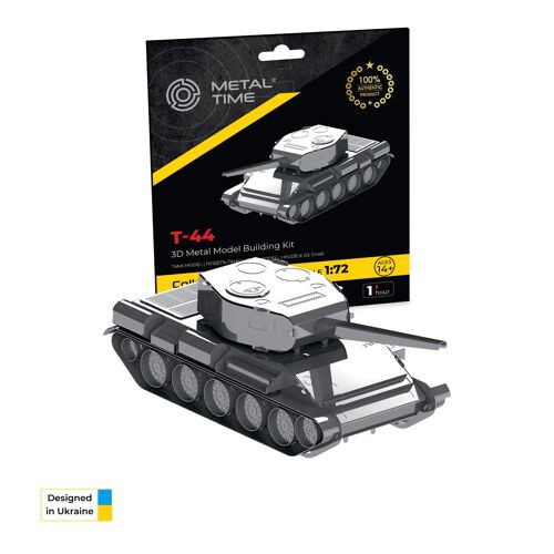 Static model DIY kit of tank, 59 parts