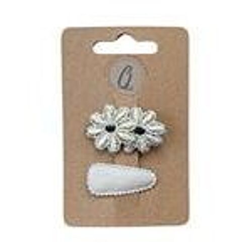 Baby hair clip daisy gold OK 3664