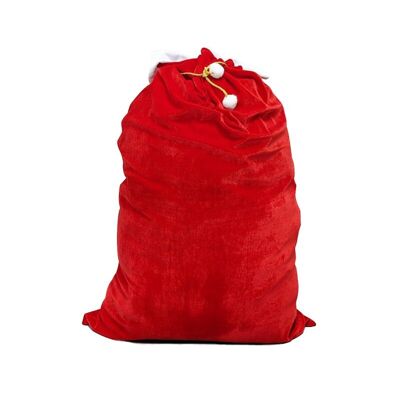 Large Santa Hood 130 x 70 cm - Thick velvet, premium quality