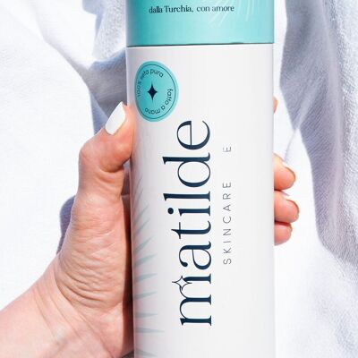 MATILDE Gant Exfoliant en Pure Soie, pour le Corps