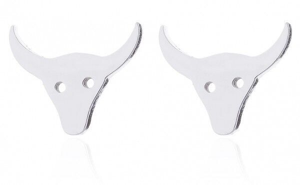 B-F21.2 E2065-061S S. Borchie in acciaio Toro 10mm Argento