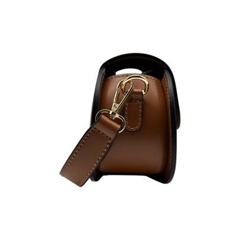 SAC CUIR LISSE MARIE CAMEL 2