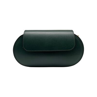MARIE GREEN SMOOTH LEATHER BAG