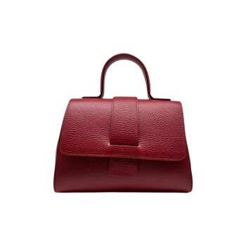 SAC A MAIN CUIR GRAINE CELINE ROUGE 1