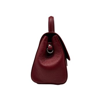 SAC A MAIN CUIR GRAINE CELINE ROUGE 2