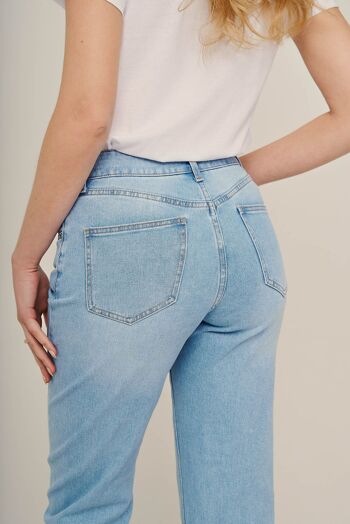 Jean straight SOLANGE DENIM CLAIR L 5