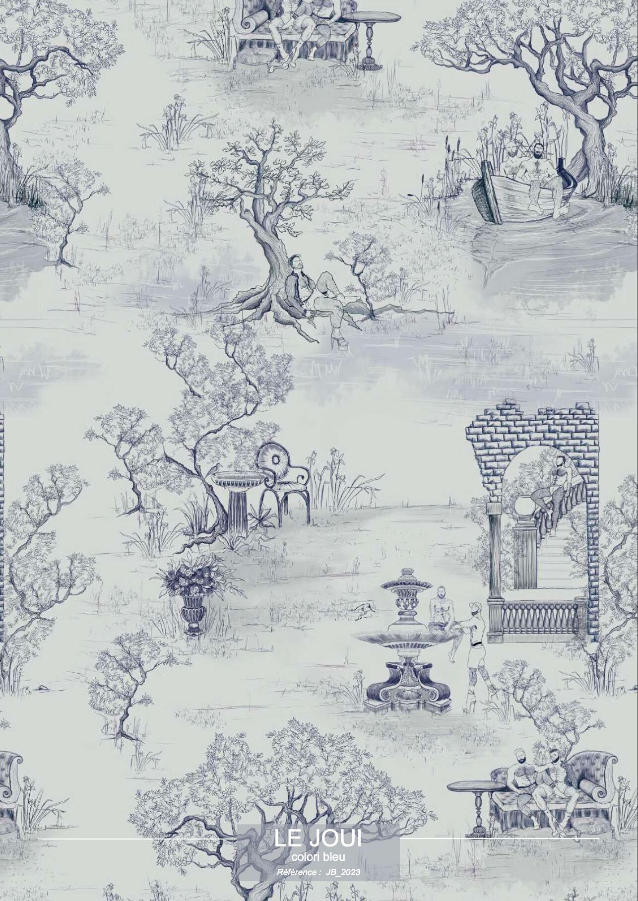 Carta da parati Le jou