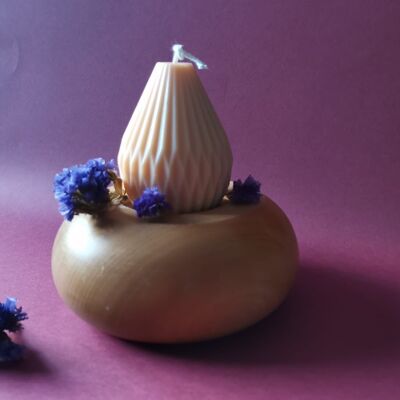 Decorative candle Vegetable pear 130g