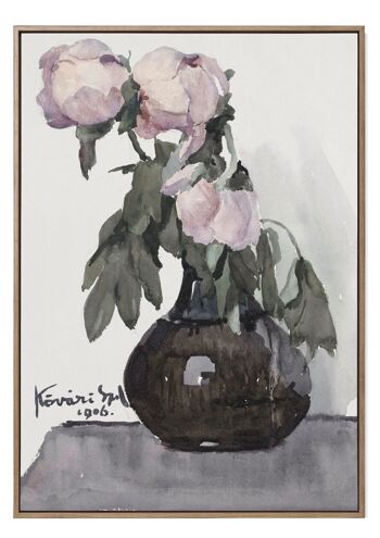 Vase floral Impression artistique 2