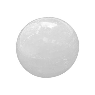 Sfera di selenite, 4 cm