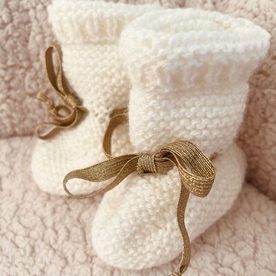 CHAUSSONS - BLANCS