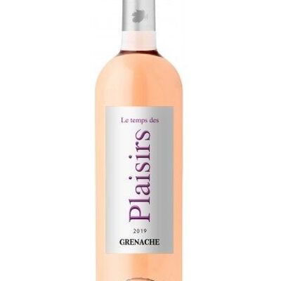 Vin rosé VEGAN - Le Temps des Plaisirs 2022