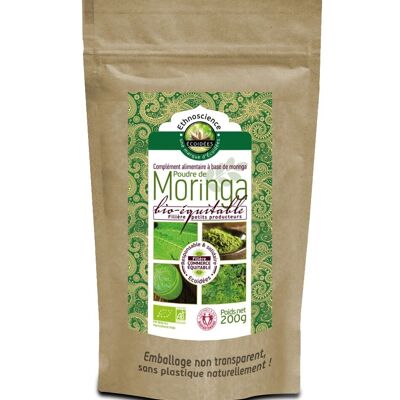 Moringa biologica e del commercio equo e solidale