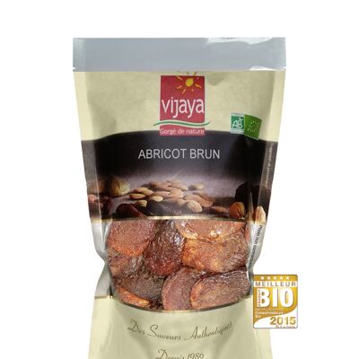 DRIED FRUITS / Brown Apricot - Whole - Size 2 - TURKEY - 500g - Organic* & Fair Trade (*Certified Organic by FR-BIO-10)
