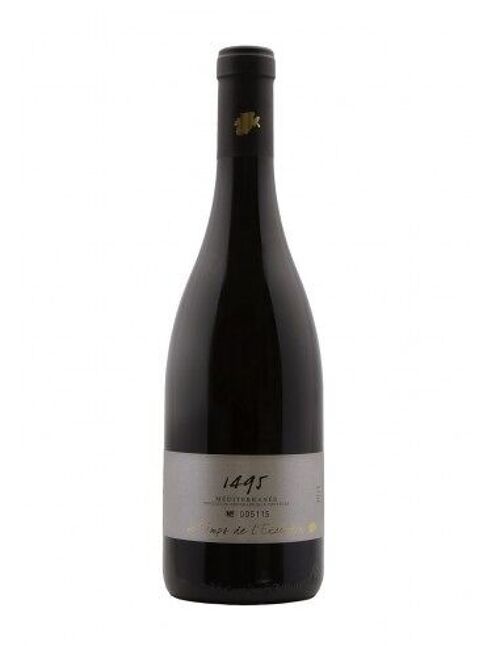 Vin rouge VEGAN - 1495 de 2019 (Médaille Argent Concours des vins Orange 2020)