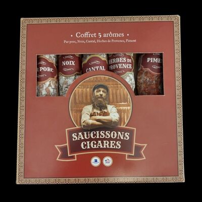 Coffret saucissons-cigares Best-seller