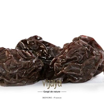DRIED FRUITS / Semi-Cooked Dried Mirabelle with Core - FRANCE - 250g - Organic* & Fairtrade (*Certified Organic by FR-BIO-10)
