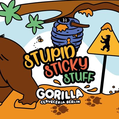 Stupid Sticky Stuff (cerveza/cerveza de miel)