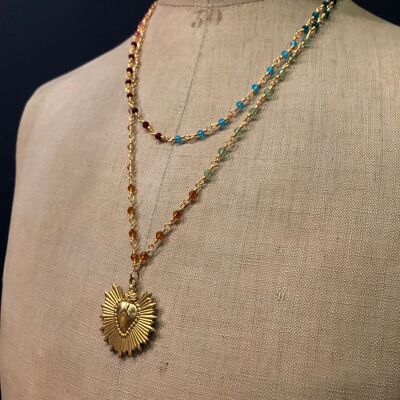 Benvolio Double/Long Necklace - Pearls