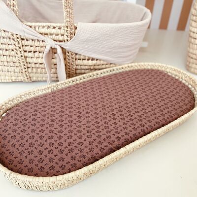 CHANGING BASKET - CHESTNUT