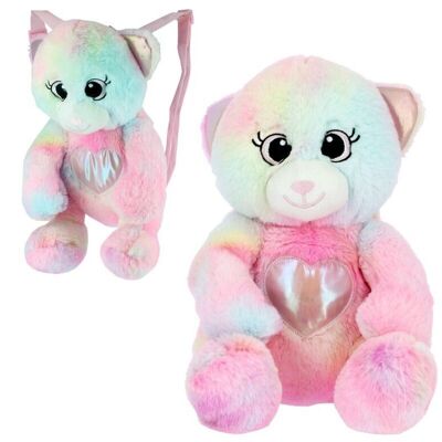 Mochila Peluche Gato 30CM