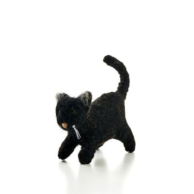 Gato Negro De Fieltro